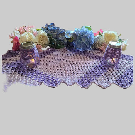 Table runner or dresser runner - Stitched Creations