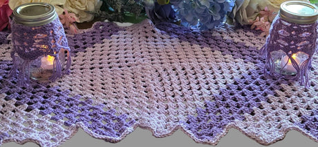 Table runner or dresser runner - Stitched Creations
