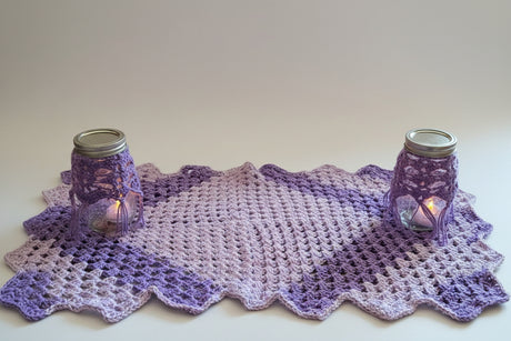 Table runner or dresser runner - Stitched Creations