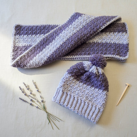 Hat and scarf set - Stitched Creations