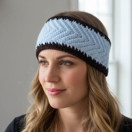 Winter head bands - Stitched Creations