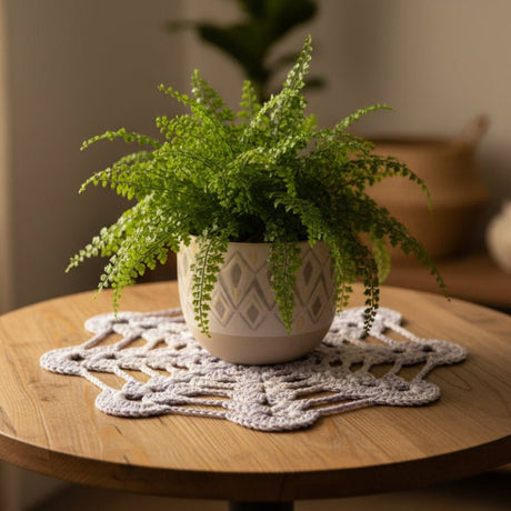 Vintage unique design doily - Stitched Creations