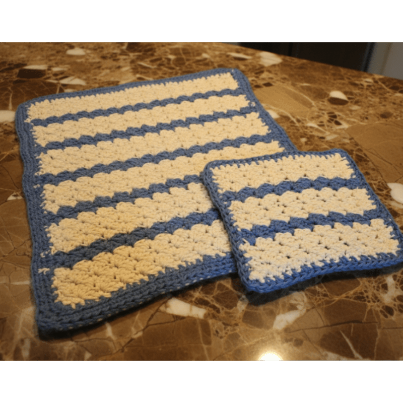 Dish towels with attractive design - Stitched Creations