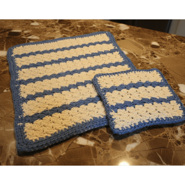 Dish towels with attractive design - Stitched Creations