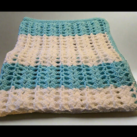 Handmade baby blanket - Stitched Creations