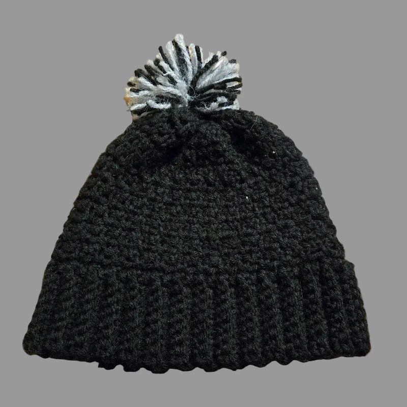 Handmade winter youth hat - Stitched Creations