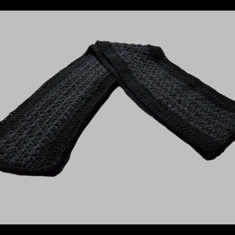 Handmade winter scarf extra long - Stitched Creations
