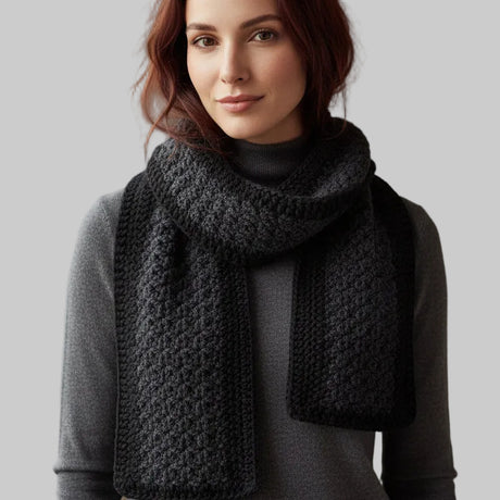 Handmade winter scarf extra long - Stitched Creations