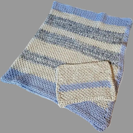 Baby towel with soft wash cloth - Stitched Creations