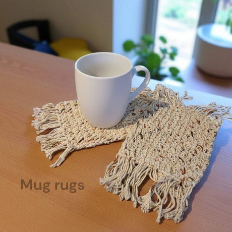 Handmade mug rugs - Stitched Creations