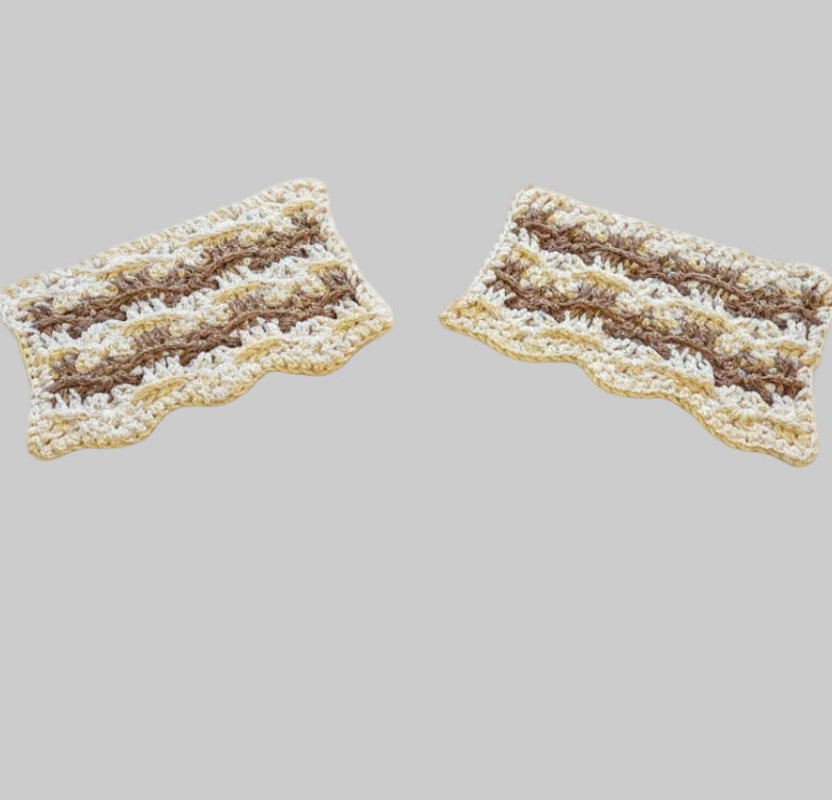 Cotton Mug rugs handmade - Stitched Creations