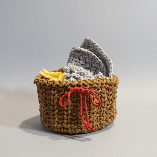 “Eco - Chic Macramé Bath Bundle | Reusable Loofah, Washcloth & Scrubby - Stitched Creations
