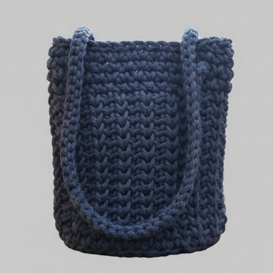 Mothers macrame bucket purse - Stitched Creations
