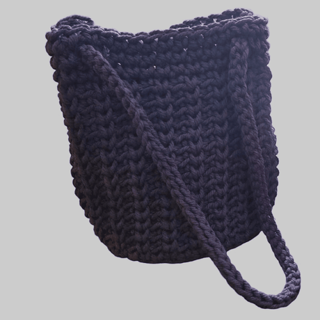 Mothers macrame bucket purse - Stitched Creations