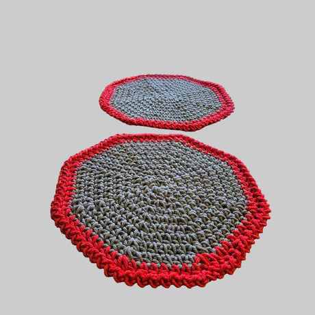 Handmade Place Mats Octagon Shape - Stitched Creations