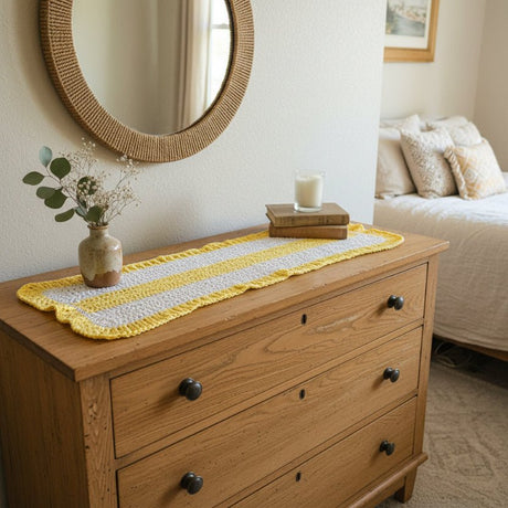 Handmade Cotton Table Runner - Stitched Creations