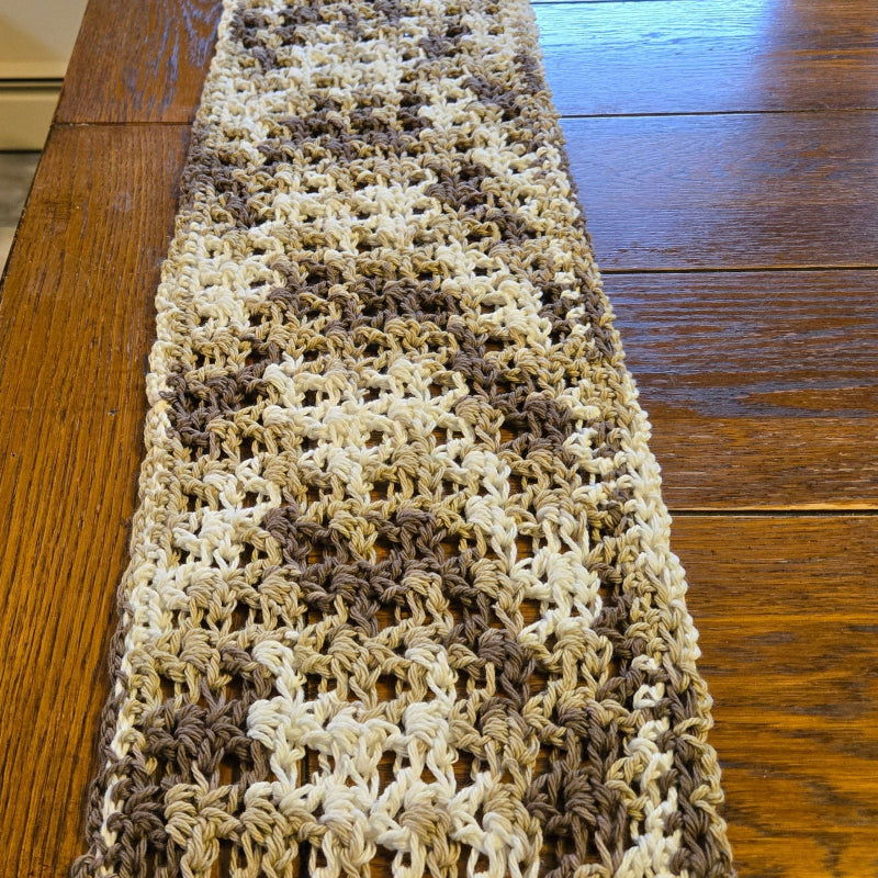 Handmade Cotton Table runner by Stitched Creations