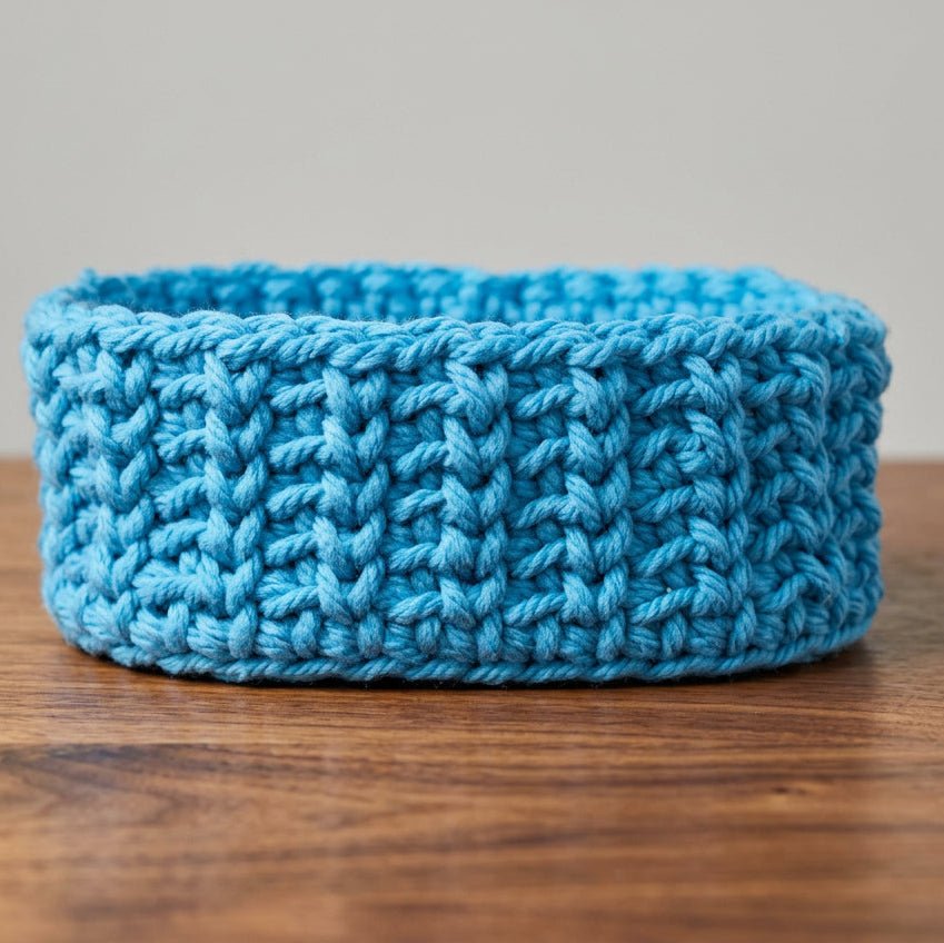 Oval Shaped Basket - Stitched Creations