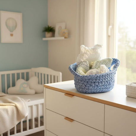 Baby gift basket - Stitched Creations