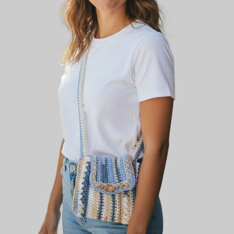 Crossbody bag handcrafted - Stitched Creations