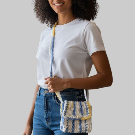 Designer crossbody bag - Stitched Creations