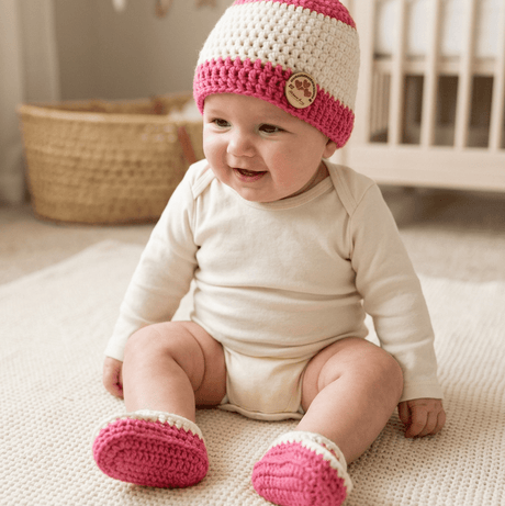 Handmade Baby Blanket Set - Stitched Creations