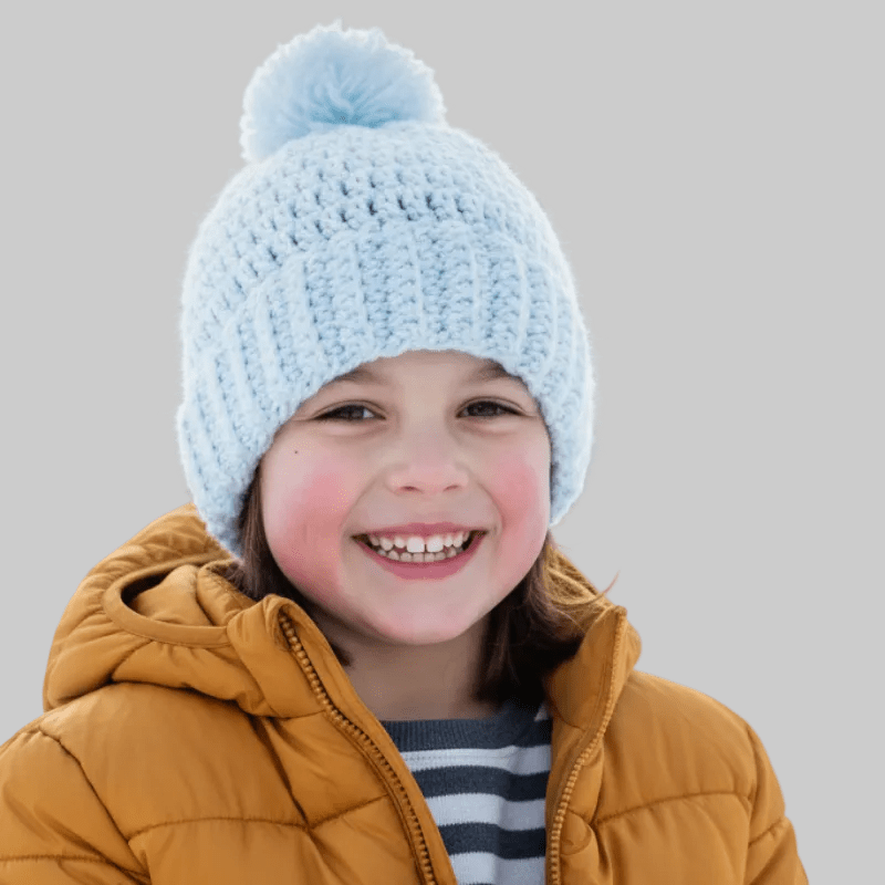 Child youth winter hat - Stitched Creations