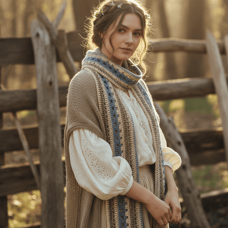 Handmade fashion scarf - Stitched Creations