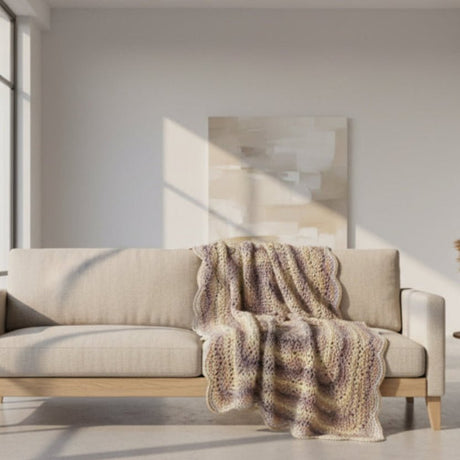 Unique design Afghan - Stitched Creations