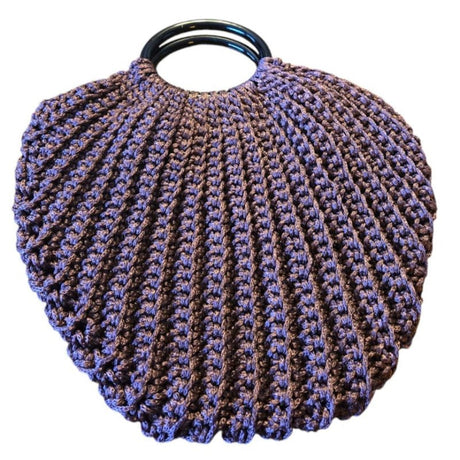 Handmade bronze purse with handles - Stitched Creations