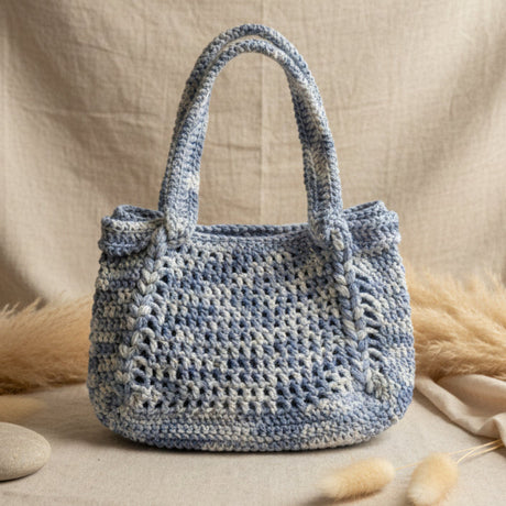 Handmade purse with two shoulder straps - Stitched Creations