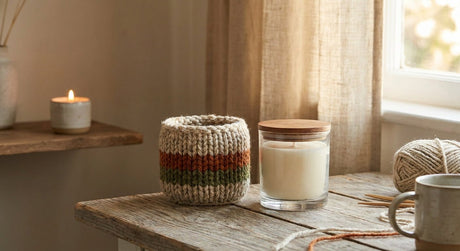 Why You Should Never Put a Cozy Over a Lit Candle - Stitched Creations