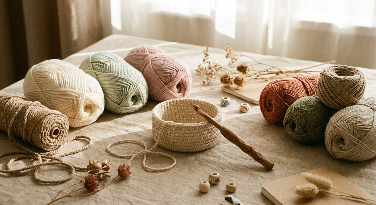 Using the Right Crochet Materials for Every Project - Stitched Creations