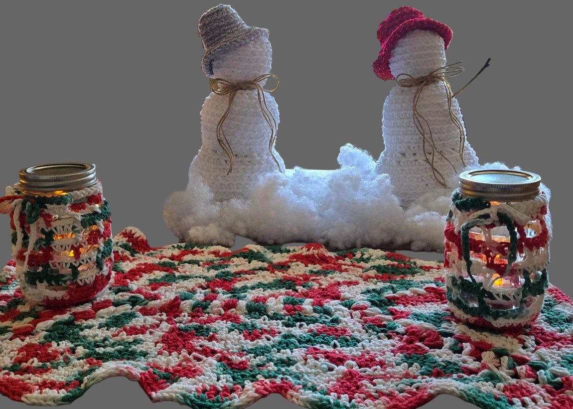 Table runner / dresser cover - Stitched Creations