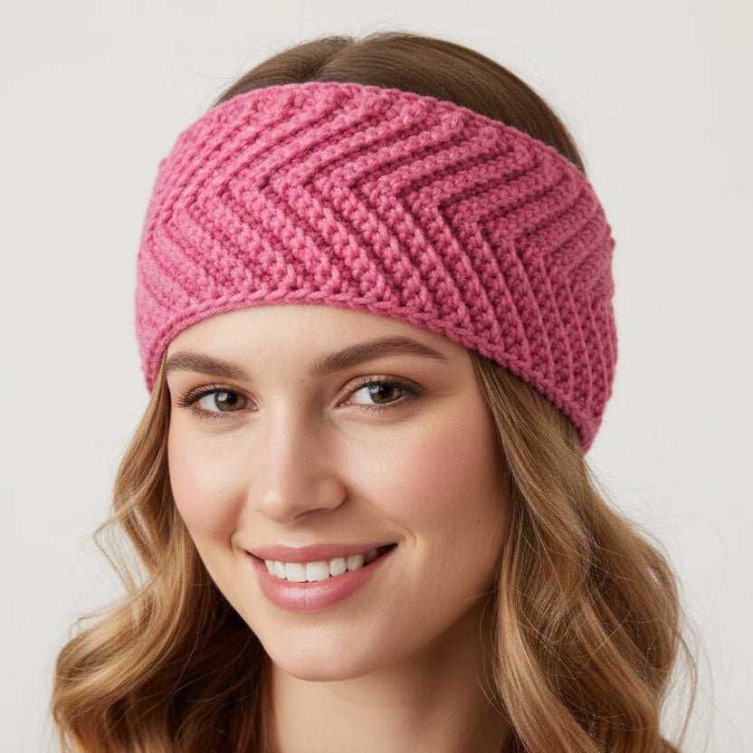 Winter head bands - Stitched Creations