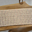 Table runner handmade with 100% cotton yarn - Stitched Creations