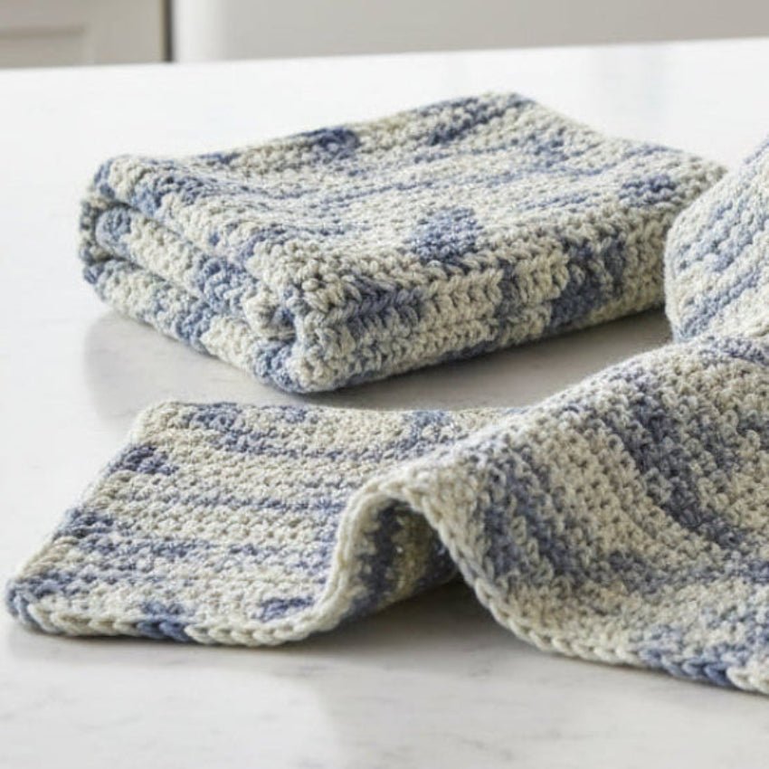 Dish clothes handmade from cotton yarn - Stitched Creations