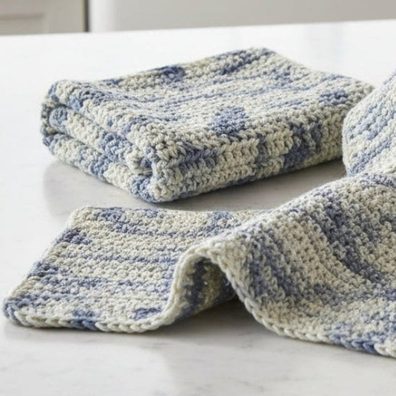 Dish clothes handmade from cotton yarn - Stitched Creations