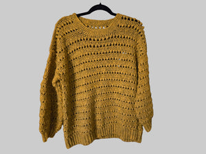 Pull over sweater handmade unique design - Stitched Creations