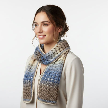 Decorative Scarf multi - colored - Stitched Creations