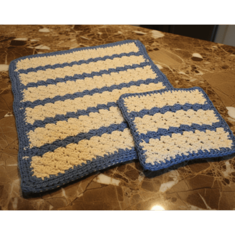 Dish towels with attractive design - Stitched Creations
