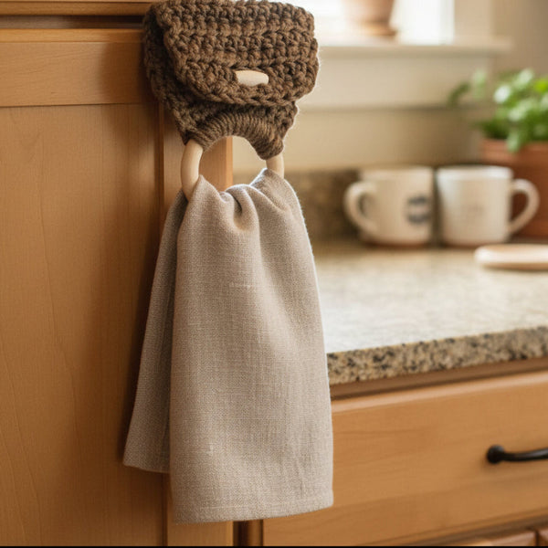 Dish Towel Holders two different designs - Stitched Creations