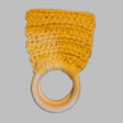 Decorative towel holder with two rings - Stitched Creations