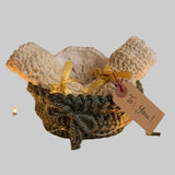Face Scrubby and wash cloths gift basket - Stitched Creations