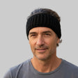 Winter Headband black in color - Stitched Creations