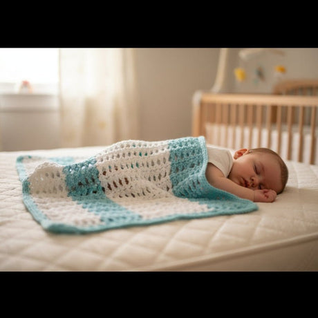 Handmade baby blanket - Stitched Creations