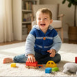 Handmade baby sweater with a hood - Stitched Creations