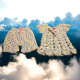 New born baby top and short pant set - Stitched Creations