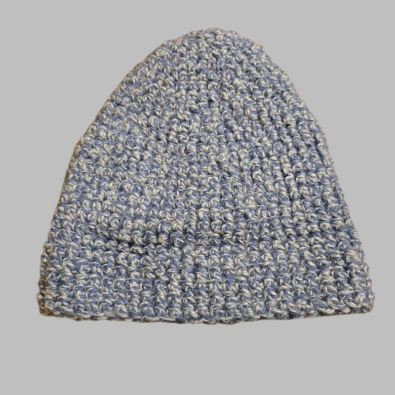 Newborn beanie in blue - Stitched Creations