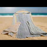 Baby hooded towel with two wash clothes handmade - Stitched Creations